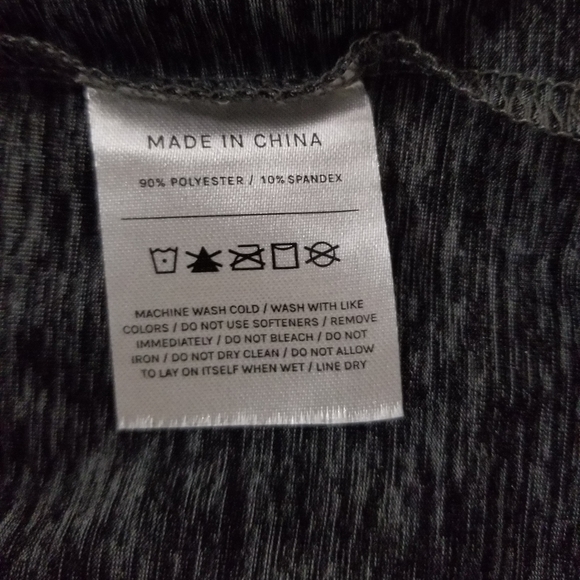 Heather gray T-shirt dress/tunic - Picture 5 of 7